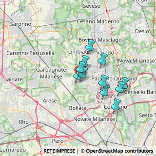 Mappa Via Isolino, 20037 Paderno Dugnano MI, Italia (2.67727)