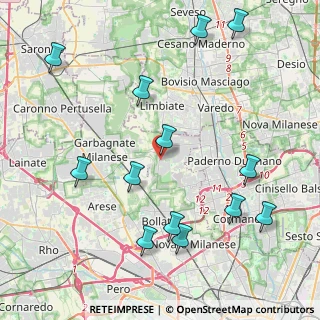 Mappa Via Isolino, 20037 Paderno Dugnano MI, Italia (4.86231)