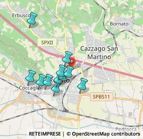 Mappa Via Montegrappa, 25038 Rovato BS, Italia (1.55364)