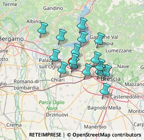 Mappa Via Montegrappa, 25038 Rovato BS, Italia (10.19313)