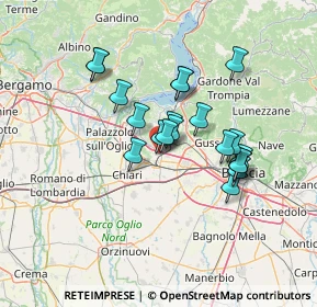 Mappa Via Montegrappa, 25038 Rovato BS, Italia (11.0755)