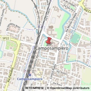 Mappa Piazza castello 6, 35012 Camposampiero, Padova (Veneto)