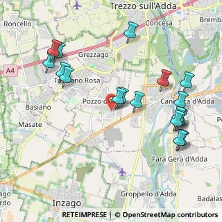 Mappa Via Enrico Fermi, 20060 Pozzo d'Adda MI, Italia (2.26944)