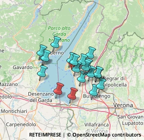 Mappa Via San Bartolomeo, 37016 Garda VR, Italia (9.5745)