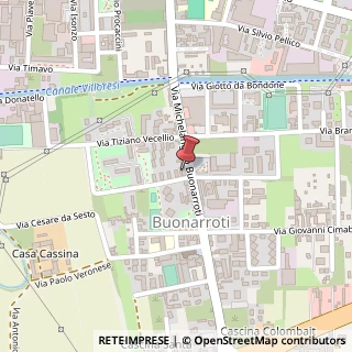Mappa Via M. Buonarroti, 84, 20900 Monza, Monza e Brianza (Lombardia)