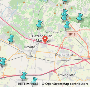 Mappa E64, 25046 Rovato BS, Italia (6.37)