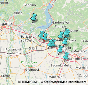 Mappa E64, 25046 Rovato BS, Italia (11.38167)