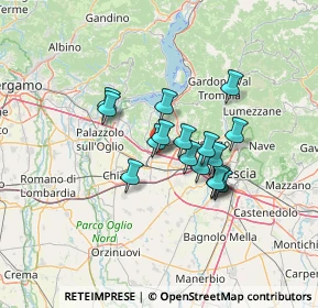 Mappa E64, 25046 Rovato BS, Italia (9.83529)