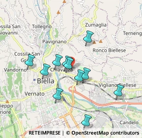 Mappa Via Firenze, 13900 Biella BI, Italia (1.59545)