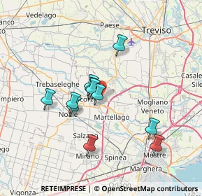 Mappa , 30037 Scorzè VE, Italia (5.91818)