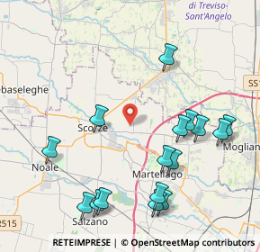 Mappa , 30037 Scorzè VE, Italia (4.64375)