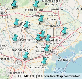 Mappa Via Martiri della Resistenza, 30037 Scorzè VE, Italia (16.57714)