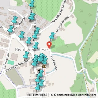 Mappa Località Battello, 37010 Rivoli Veronese VR, Italia (0.14167)