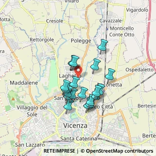 Mappa Ss Marostica, 36100 Vicenza VI, Italia (1.387)