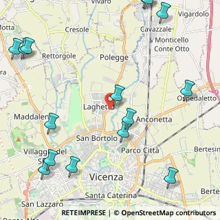 Mappa Ss Marostica, 36100 Vicenza VI, Italia (3.09133)