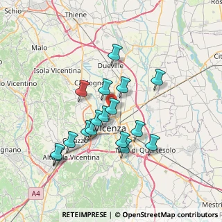 Mappa Ss Marostica, 36100 Vicenza VI, Italia (6.35882)