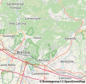 Mappa 25082 Nave BS, Italia (9.4995)
