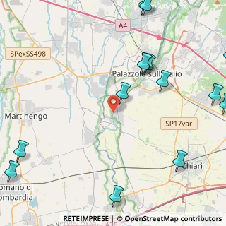 Mappa Via G. B. Orizio, 25037 Pontoglio BS, Italia (6.23643)