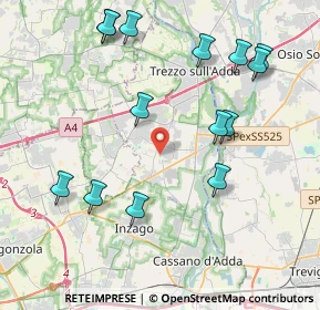 Mappa 20060 Pozzo d'Adda MI, Italia (4.53429)