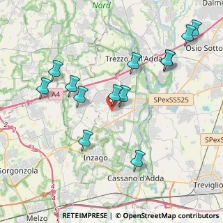 Mappa 20060 Pozzo d'Adda MI, Italia (4.26615)