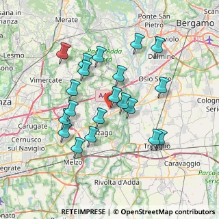 Mappa 20060 Pozzo d'Adda MI, Italia (6.838)