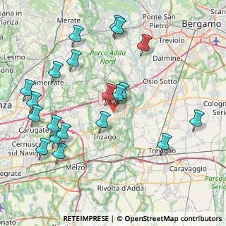 Mappa 20060 Pozzo d'Adda MI, Italia (9.332)