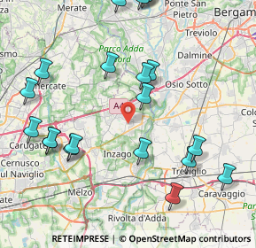 Mappa 20060 Pozzo d'Adda MI, Italia (9.8215)