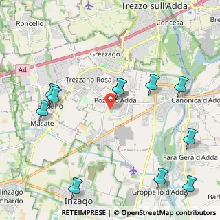 Mappa 20060 Pozzo d'Adda MI, Italia (2.53909)