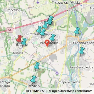Mappa 20060 Pozzo d'Adda MI, Italia (2.08833)