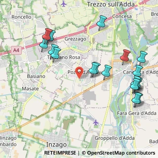 Mappa 20060 Pozzo d'Adda MI, Italia (2.46889)