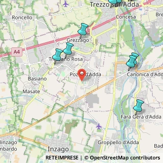 Mappa 20060 Pozzo d'Adda MI, Italia (3.45917)