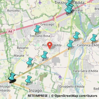 Mappa 20060 Pozzo d'Adda MI, Italia (3.485)