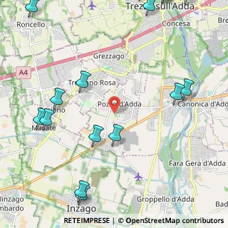 Mappa 20060 Pozzo d'Adda MI, Italia (3.20125)