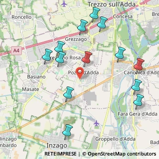 Mappa 20060 Pozzo d'Adda MI, Italia (2.35615)