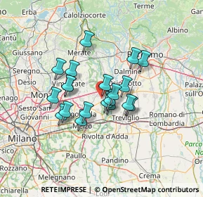 Mappa 20060 Pozzo d'Adda MI, Italia (10.0365)