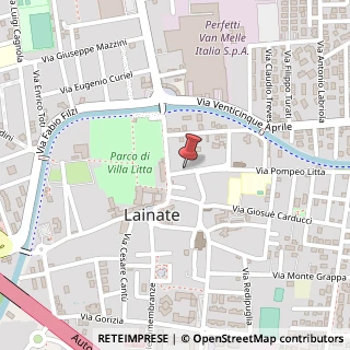 Mappa Via Pompeo Litta, 17, 20020 Lainate, Milano (Lombardia)