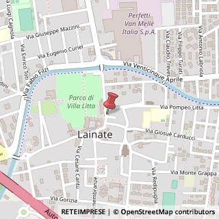 Mappa Via Pompeo Litta, 4, 20020 Lainate, Milano (Lombardia)