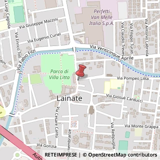Mappa Via Litta, 2, 20020 Lainate, Milano (Lombardia)