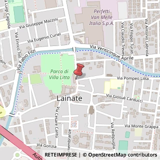 Mappa Via Re Umberto I, 17, 20020 Lainate, Milano (Lombardia)