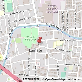 Mappa Largo delle Carrozze, 20020 Lainate MI, Italia, 20020 Lainate, Milano (Lombardia)