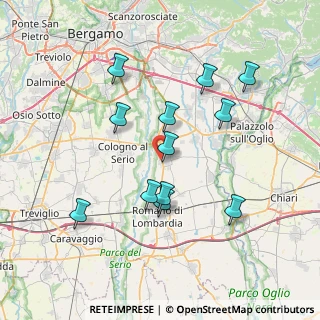 Mappa Via Murnigotti, 24057 Martinengo BG, Italia (7.06583)