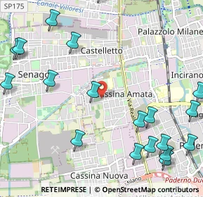 Mappa Via Mosè Bianchi, 20037 Paderno Dugnano MI, Italia (1.4815)