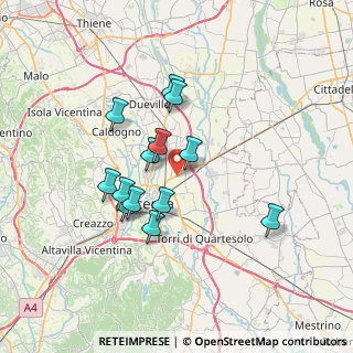 Mappa Anconetta, 36100 Vicenza VI, Italia (5.92692)