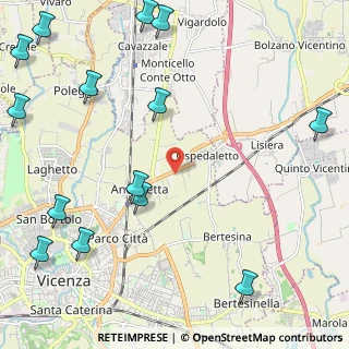 Mappa Anconetta, 36100 Vicenza VI, Italia (3.2)