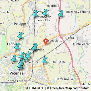 Mappa Anconetta, 36100 Vicenza VI, Italia (2.61467)