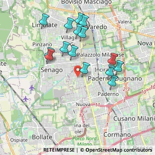 Mappa Via Cefalonia, 20037 Paderno Dugnano MI, Italia (1.946)