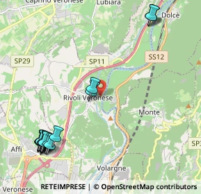 Mappa SP11, 37010 Rivoli Veronese VR, Italia (2.8825)