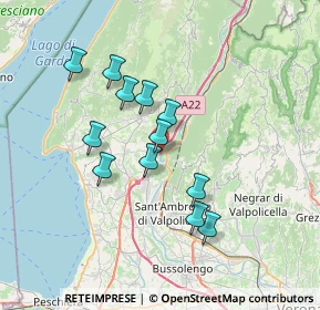 Mappa SP11, 37010 Rivoli Veronese VR, Italia (6.02)