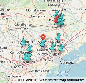 Mappa Via Cercariolo, 30037 Scorzé VE, Italia (14.60929)