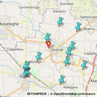 Mappa Via Milano, 30037 Scorzè VE, Italia (2.49308)